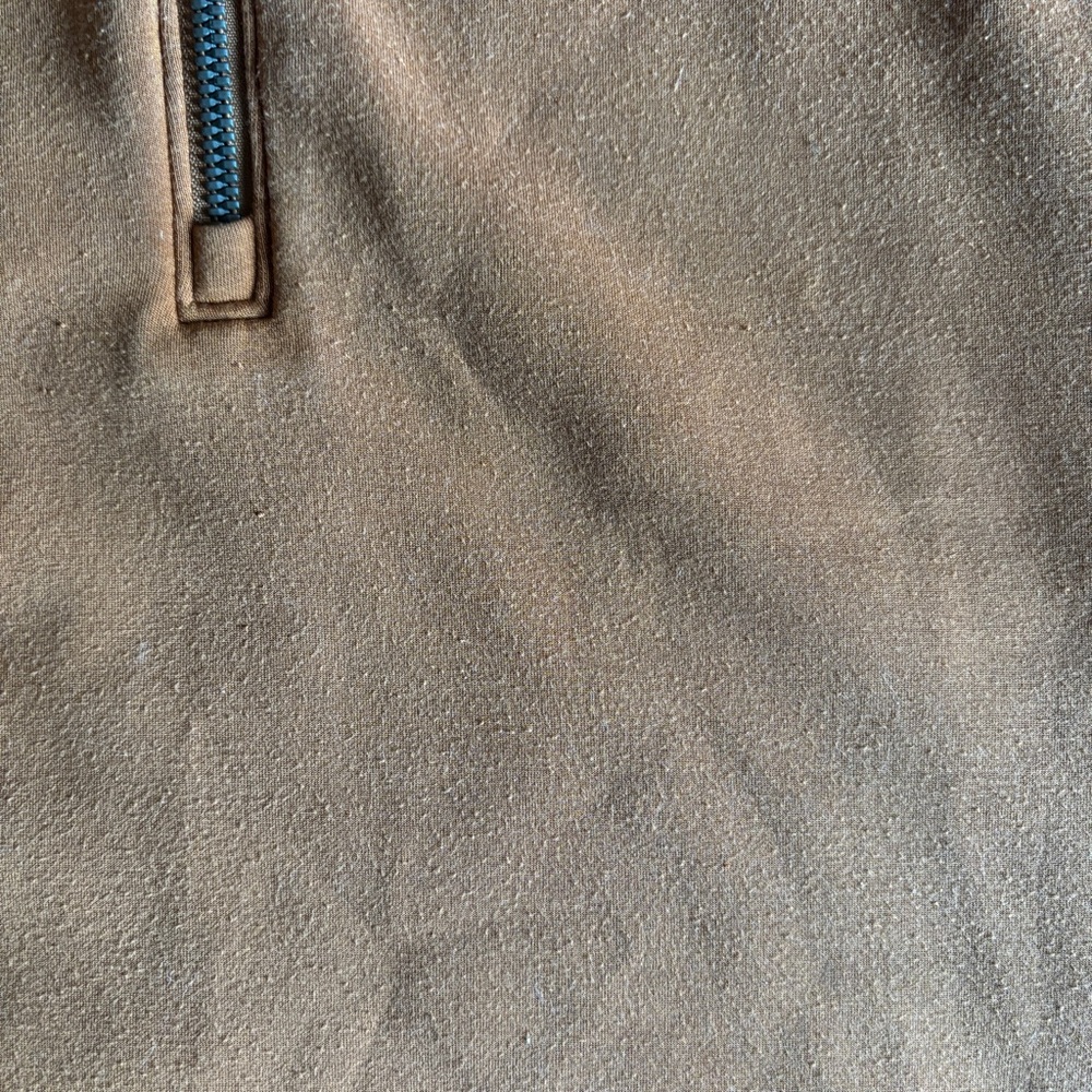 Spanx Airessentials half zip in butterscotch size… - image 4